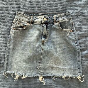 Wild Fable Blue Mini Pencil Skirt Casual